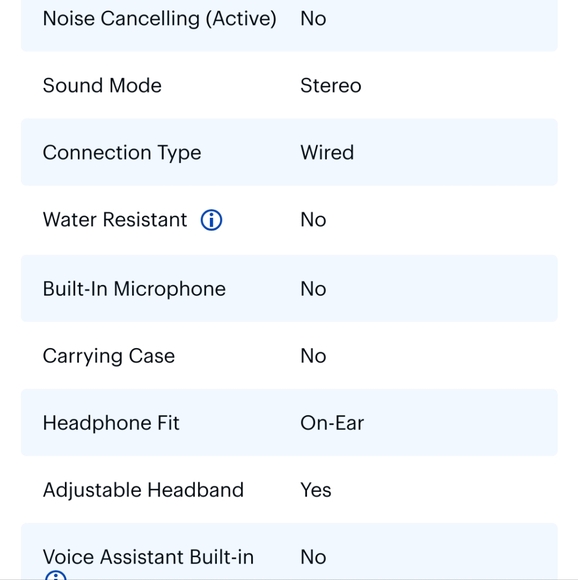 New! SONY Wired On-Ear Headphones ZX Series Black School Kids MDRZX110 3.5mm NIB - Picture 9 of 11
